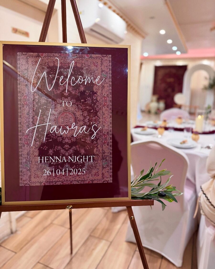 Henna welcome styling